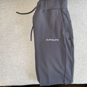 Grey Alphalete Joggers M